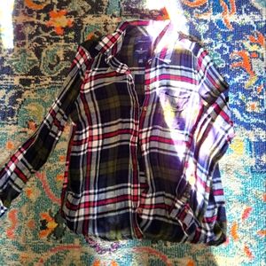 American Eagle Outfitters boyfriend fit flannel